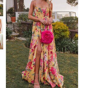 Show Me Your Mumu Juliet Maxi Dress Size XL